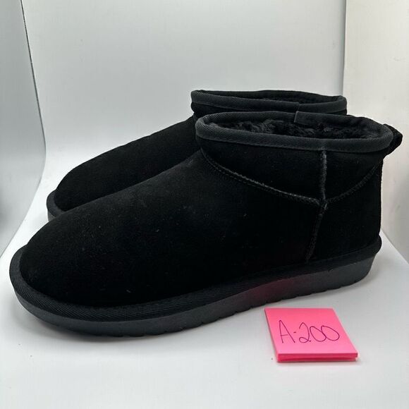 CUSHIONAIRE Women's pull on boot 10 BLACK - Picture 3 of 7